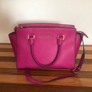 Michael Kors Selma purse with crossbody strap